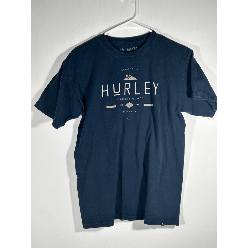 Hurley Kids Shirt Youth Crew Neck Short Sleeve Logo Tee Size Youth Medium